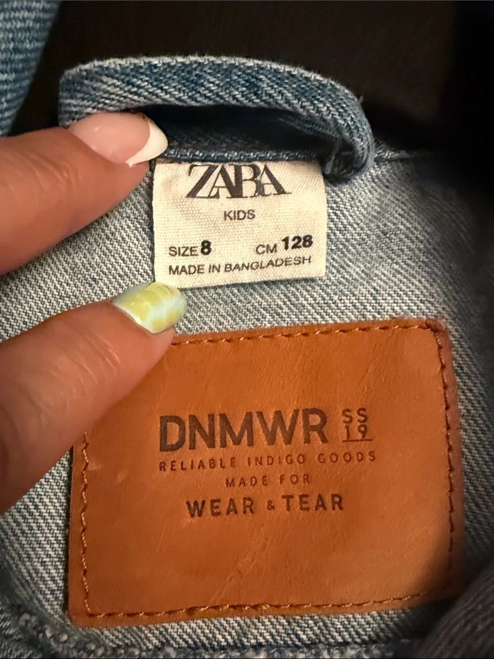 Zara basic denim